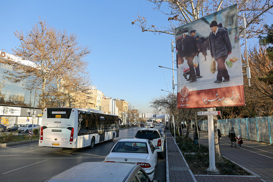 اکران بیلبوردهای شهری  به مناسبت شب یلدا 
