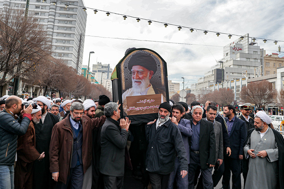 تشییع پیکر سید محمد مهدی موسوی خلخالی
