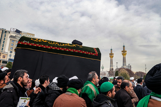 تشییع پیکر سید محمد مهدی موسوی خلخالی