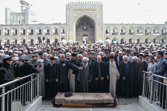 تشییع پیکر سید محمد مهدی موسوی خلخالی