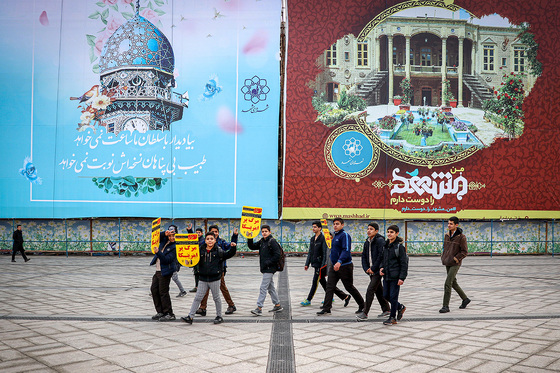 راهپیمایی 9 دی در مشهد