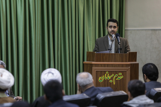 دیدار اهالی رسانه با آیت الله علم الهدی
