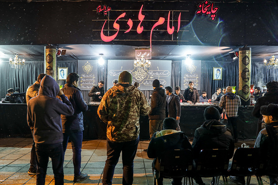 فضاسازی شهر مشهد به مناسبت ایام فاطمیه