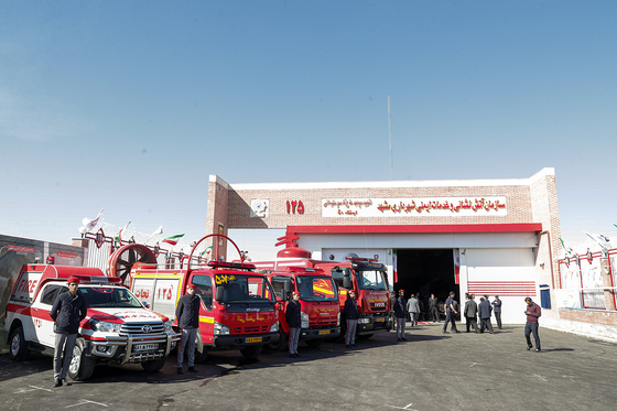 بهره‌برداری از پنجاهمین ایستگاه آتش نشانی مشهد