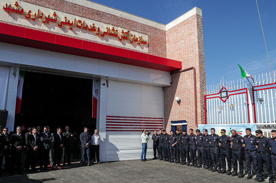 بهره‌برداری از پنجاهمین ایستگاه آتش نشانی مشهد