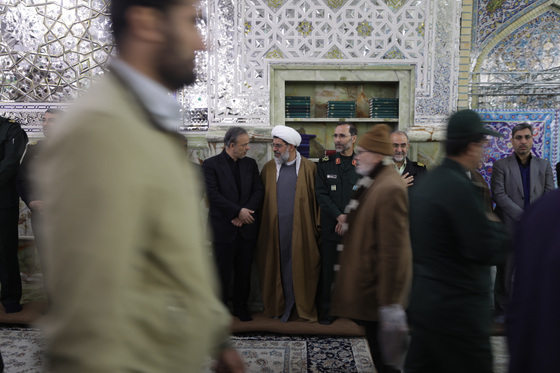 مراسم بزرگداشت چهلمین روز شهادت سردار سپهبد سلیمانی و شهدای مقاومت