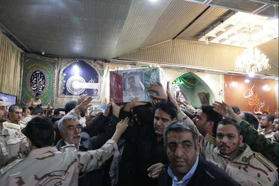 تشییع شهید مرزبانی در مشهد