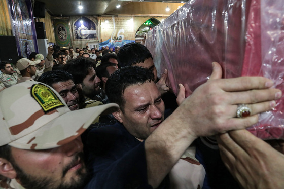 تشییع شهید مرزبانی در مشهد