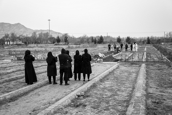 خاکسپاری جان باختگان مبتلا به ویروس کرونا