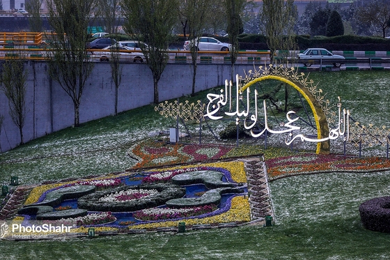 بارش برف بهاری