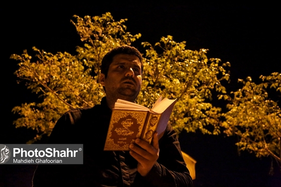 مراسم احیاء شب 23 رمضان در خیابان های شهر