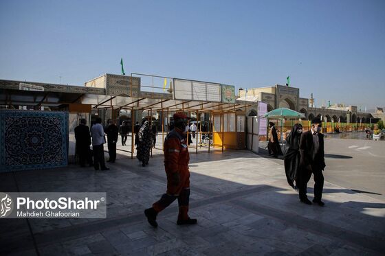 بازگشایی حرم مطهر رضوی