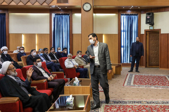  تکریم و معارفه ی آقای ارجائی مدیرکل ستاد اجرایی فرمان امام(ره)