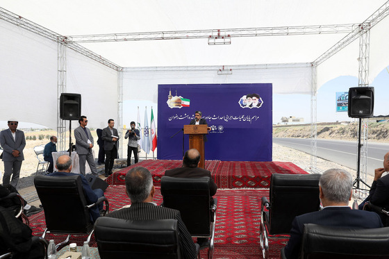 بهره برداری از جاده بهسازی شده بهشت رضوان