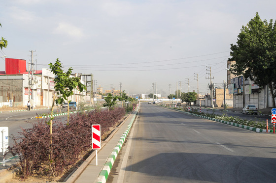 افتتاح بلوار کشاورز