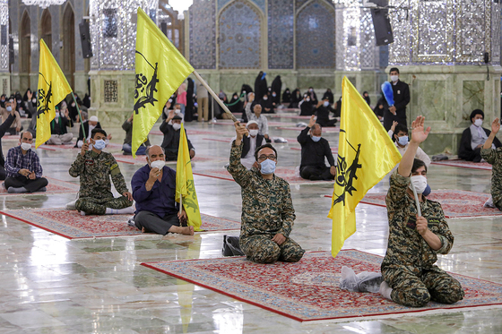 وداع با پیکر شهید دفاع مقدس «نسیم افغانی»