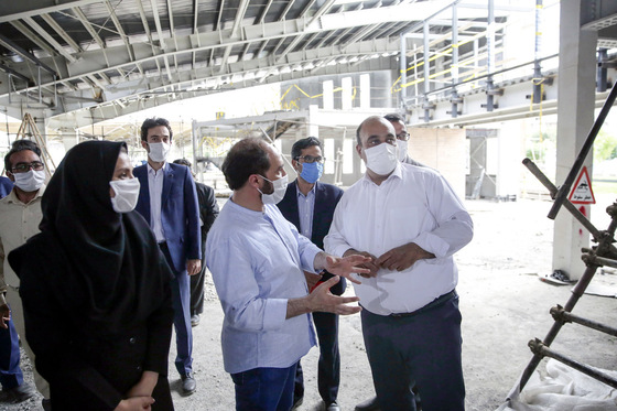بازدید شهردار مشهد از پروژه کارخانه نوآوری