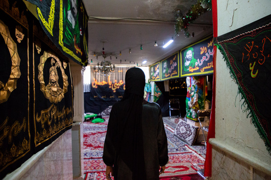 آماده سازی شهرک شهید بهشتی برای آغاز ماه محرم