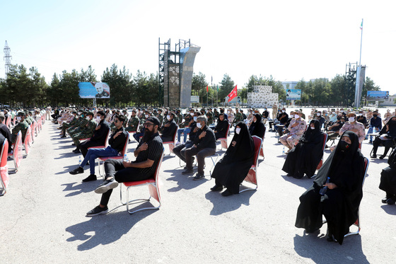 تشییع پیکر شهید مرزبانی سعید رحمانی در مشهد