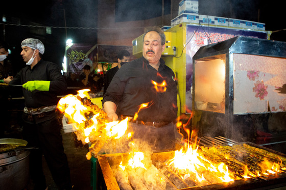 عزاداری شب عاشورا در شهرک شهید بهشتی 
