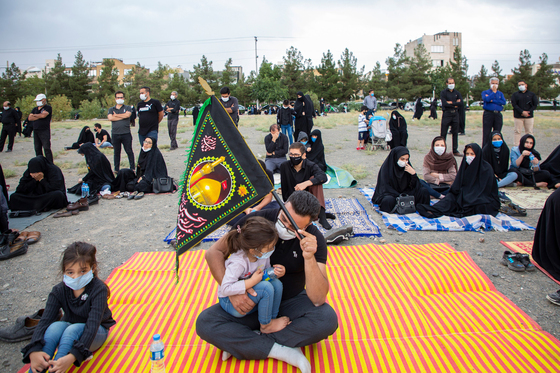خیمه سوزان عصر عاشورا در قاسم آباد