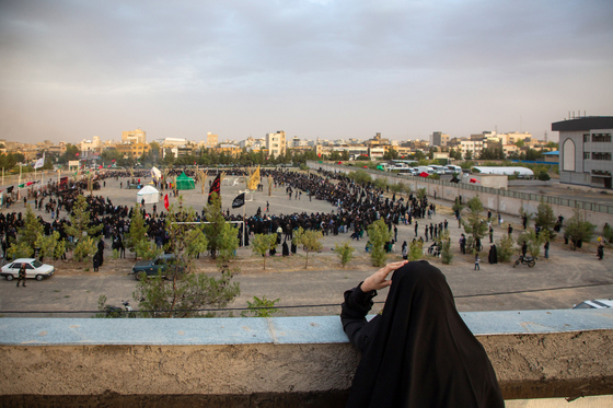 خیمه سوزان عصر عاشورا در قاسم آباد
