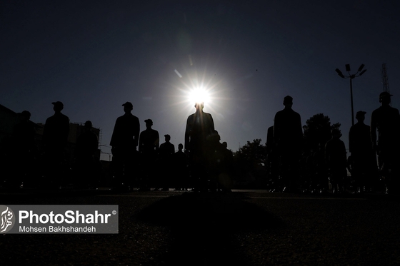 صبحگاه مشترک نیروی انتظامی خراسان رضوی‎