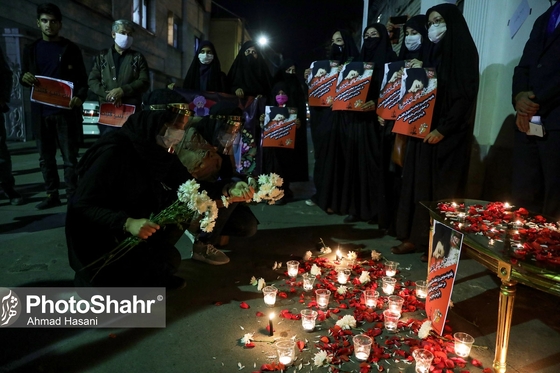 همدردی جمعی از دانشجویان مشهد با مردم افغانستان