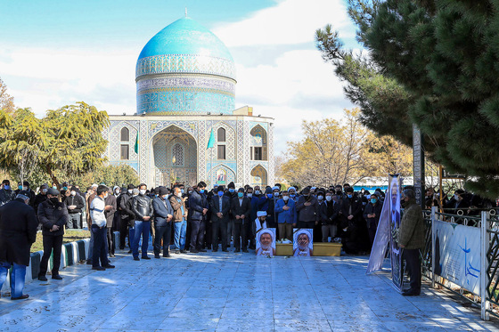 تشییع پیکر مرحوم راستگو در مشهد ‎