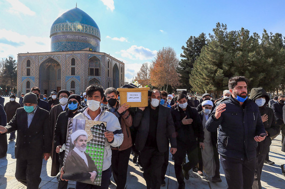 تشییع پیکر مرحوم راستگو در مشهد ‎