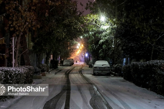 شب برفی مشهد
