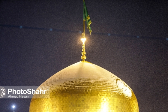 شب برفی مشهد