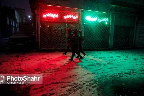 شب برفی مشهد - 2