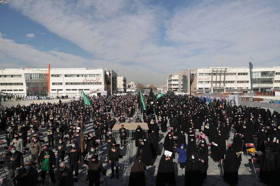 اجتماع عزاداران فاطمی در مشهد