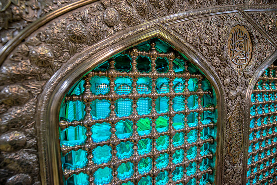 روضه منوره و ضریح مطهر امام رضا (علیه السلام)