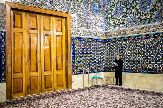 روضه منوره و ضریح مطهر امام رضا (علیه السلام)