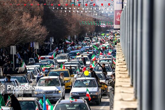 راهپیمایی خودرویی و موتوری ۲۲ بهمن ۹۹