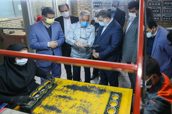 بازدید استاندار خراسان رضوی از شهرک صنعتی توس مشهد