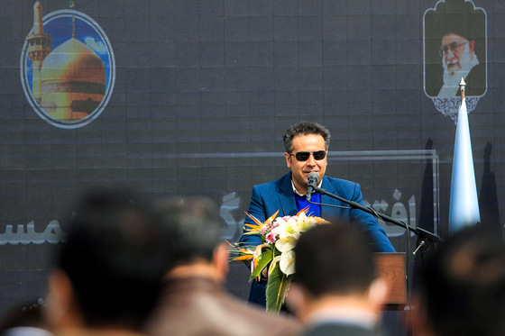 افتتاح دوربرگردان غیرهمسطح شهید برونسی‎
