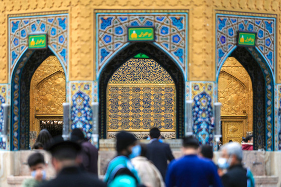 مراسم تحویل سال 1400 در حرم مطهر امام رضا (ع)