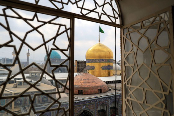 مراسم تحویل سال 1400 در حرم مطهر امام رضا (ع)