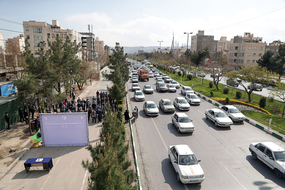 مراسم آغاز عملیات اجرایی زیرگذر آزادی به جانباز‎
