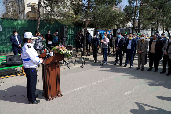 مراسم آغاز عملیات اجرایی زیرگذر آزادی به جانباز‎