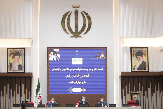 نشست خبری سرپرست ستاد انتخابات خراسان رضوی‎