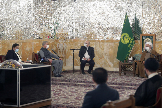 دیدار تولیت آستان قدس رضوی و وزیر امورخارجه پاکستان‎