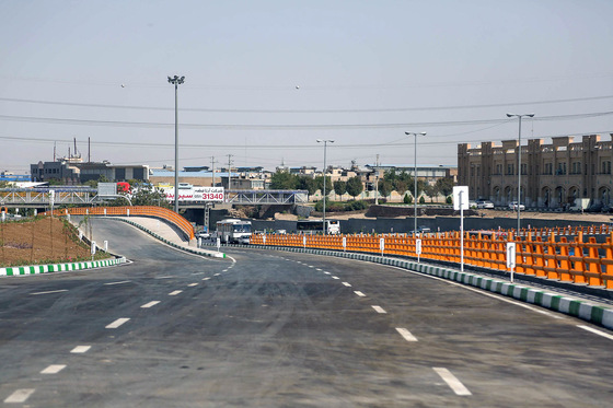 افتتاح فاز دوم تقاطع غیرهمسطح مصلی