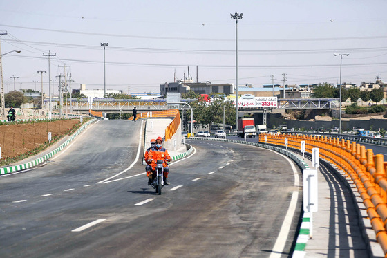 افتتاح فاز دوم تقاطع غیرهمسطح مصلی