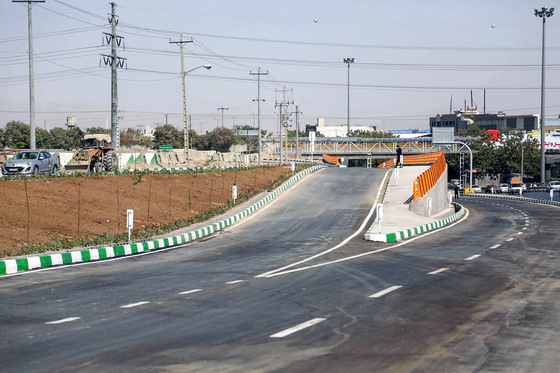 افتتاح فاز دوم تقاطع غیرهمسطح مصلی