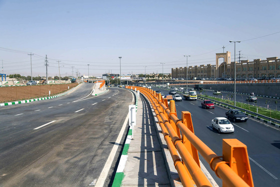 افتتاح فاز دوم تقاطع غیرهمسطح مصلی