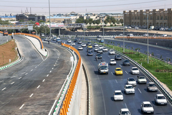 افتتاح فاز دوم تقاطع غیرهمسطح مصلی